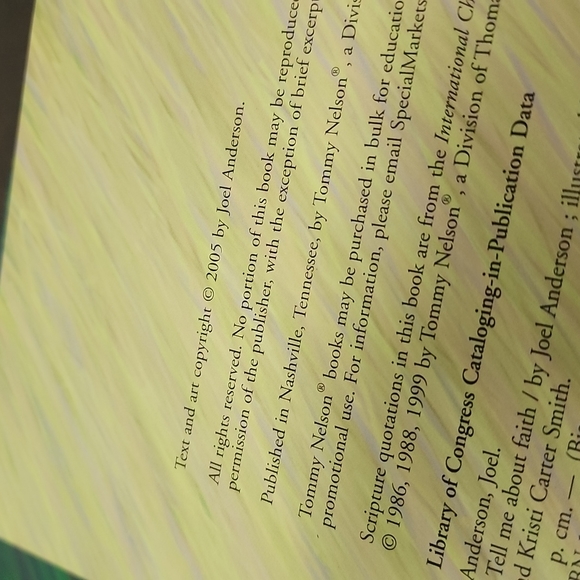 Tell me about faith big topics for little kids book - Picture 4 of 6